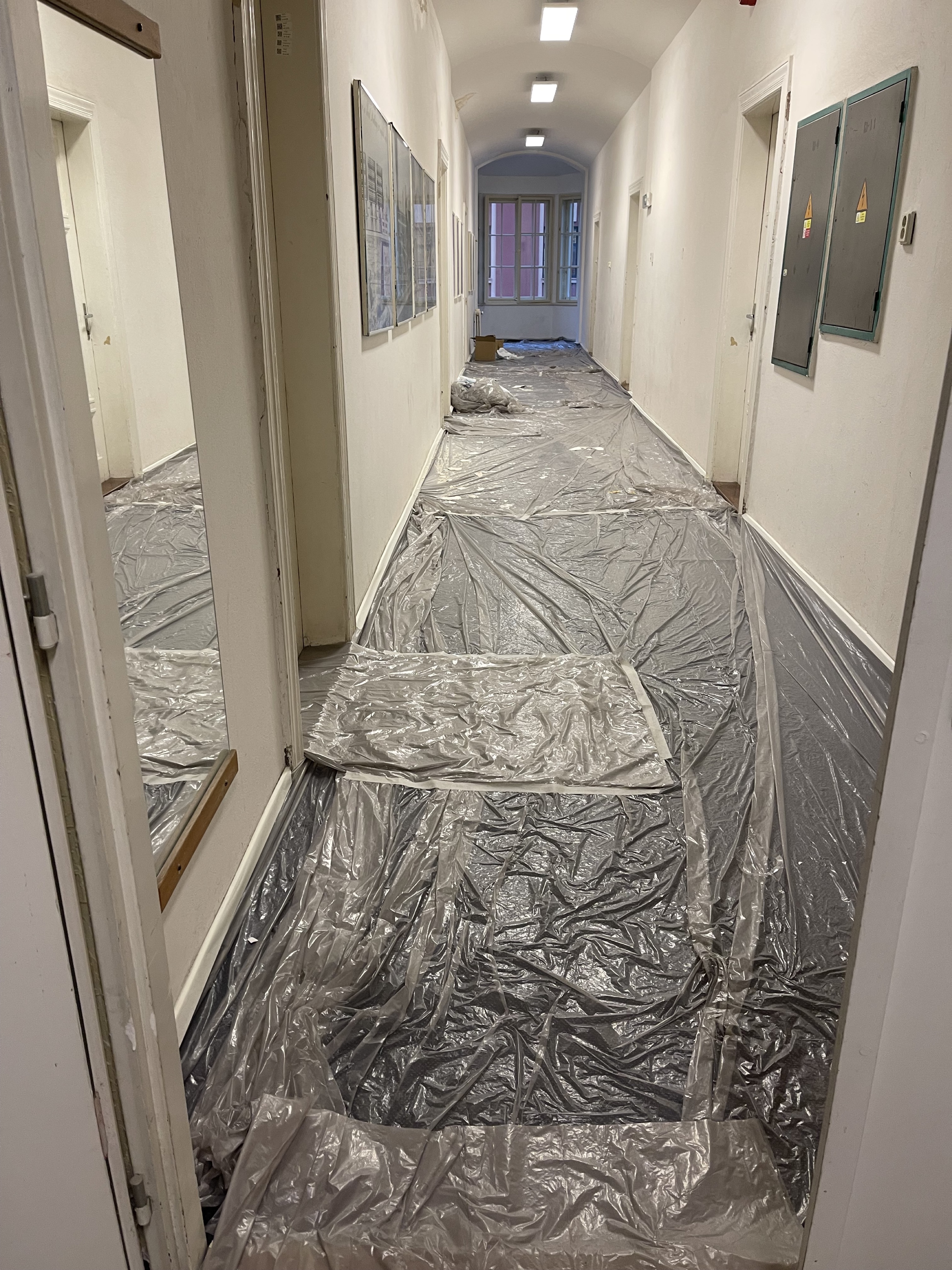 Malířské práce — příprava povrchů